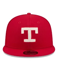 New Era Big Boys and Girls Red Texas Rangers 2026 City Connect 9FIFTY Snapback Hat