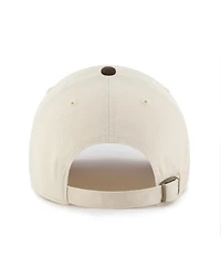 '47 Brand Men's Natural/Brown Detroit Tigers Two-Tone Fashion Clean Up Adjustable Hat