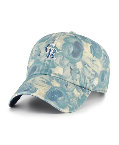 '47 Brand Women's Blue Colorado Rockies Gardenia Clean Up Adjustable Hat