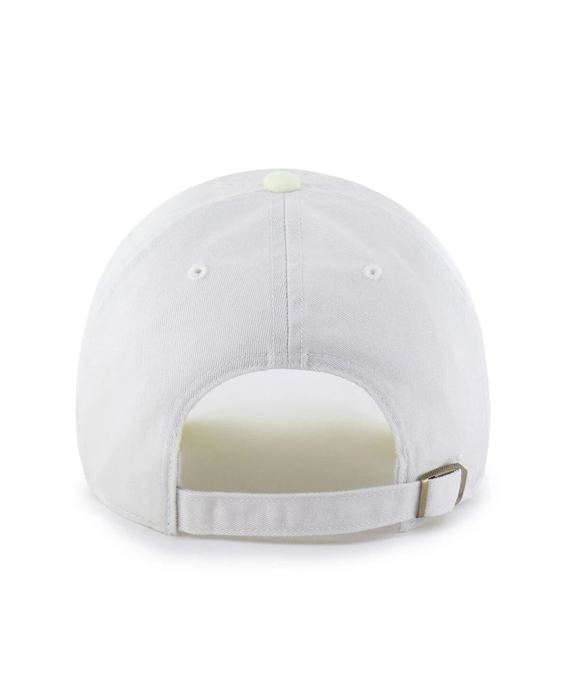 '47 Brand Women's White/Yellow San Diego Padres Gelato Two-Tone Clean Up Adjustable Hat