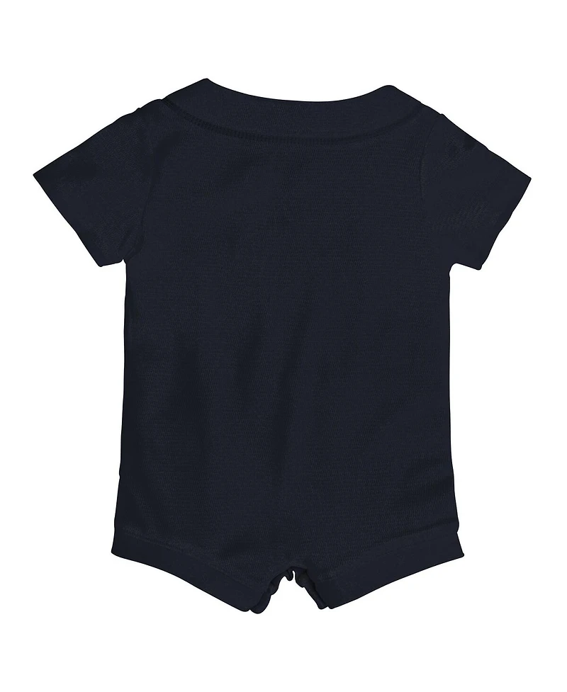 Nike Baby Boys and Girls Navy New York Yankees Alternate Replica Romper Jersey