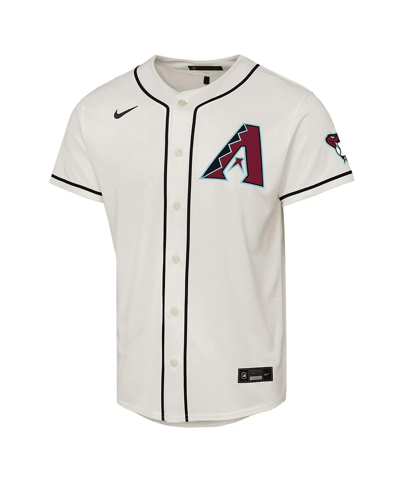 Nike Big Boys and Girls Cream Arizona Diamondbacks Home Stadium Jersey