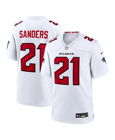 Nike Men's Deion Sanders White Atlanta Falcons Retired Player Game Jersey