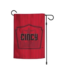 Wincraft Cincinnati Reds 2026 City Connect Double-Sided 12" x 18" Garden Flag