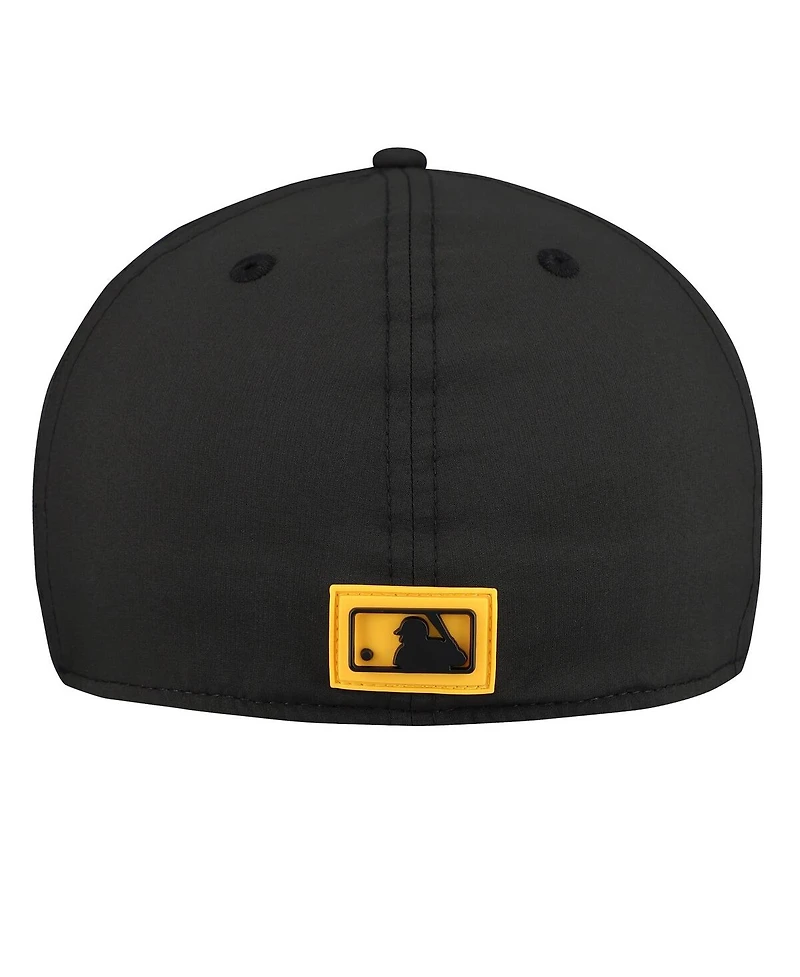 New Era Men's Black Pittsburgh Pirates 2026 Clubhouse Alternate 59FIFTY Fitted Hat