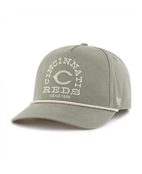 '47 Brand Men's Olive Cincinnati Reds Canyon Ranchero Hitch Adjustable Hat