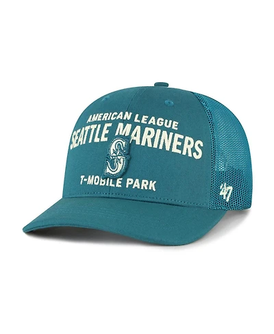 '47 Brand Men's Teal Seattle Mariners Contemporary Hitch Adjustable Trucker Hat