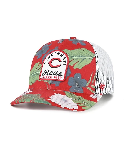 '47 Brand Men's Red Cincinnati Reds Beachside Adjustable Trucker Hat