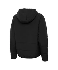 Antigua Women's Black Indiana Hoosiers Universe Full-Zip Hoodie Jacket