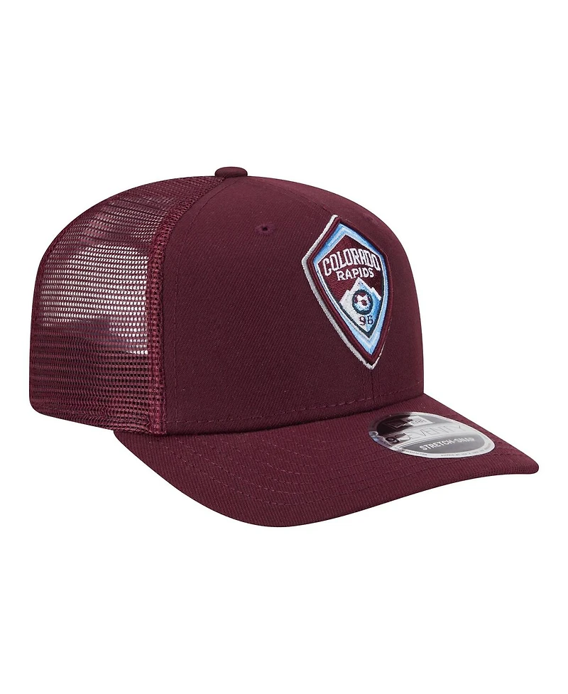 New Era Men's Red Colorado Rapids Jersey Hook 9SEVENTY Adjustable Hat