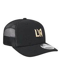 New Era Men's Black Lafc Jersey Hook 9SEVENTY Adjustable Hat