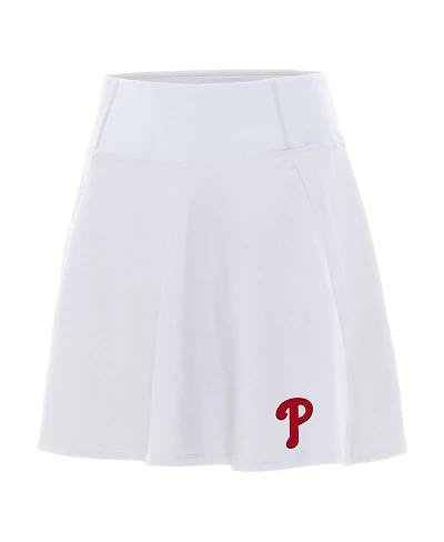 Antigua Women's White Philadelphia Phillies Chip Skort