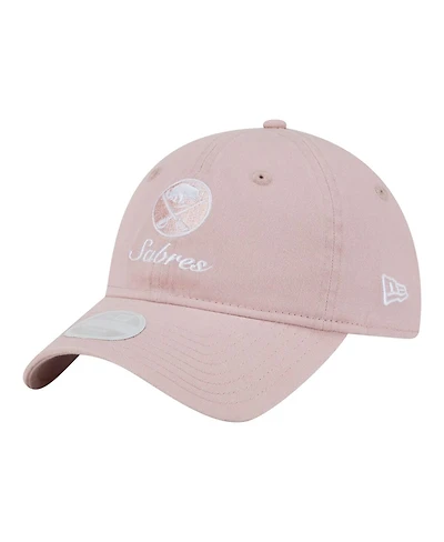 New Era Women's Light Pink Buffalo Sabres Preppy Team 9TWENTY Adjustable Hat