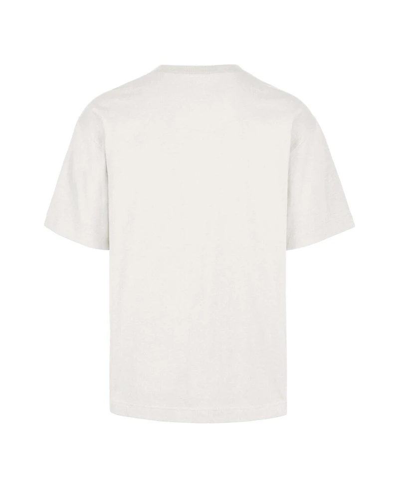 '47 Brand Men's White Milwaukee Bucks City Edition Shifty Foundation T-Shirt