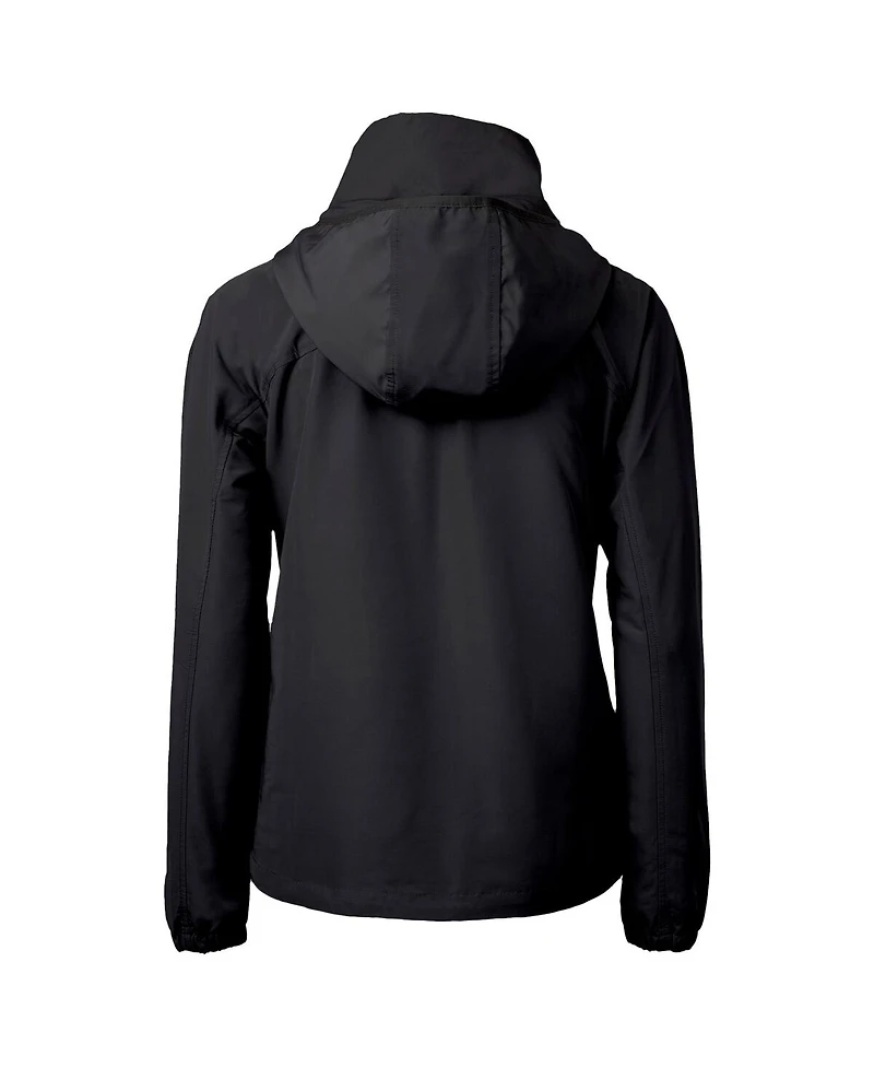 Cutter & Buck Women's Black San Francisco Giants City Connect Charter Eco Half-Zip Anorak Jacket