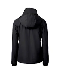Cutter & Buck Women's Black San Francisco Giants City Connect Charter Eco Half-Zip Anorak Jacket