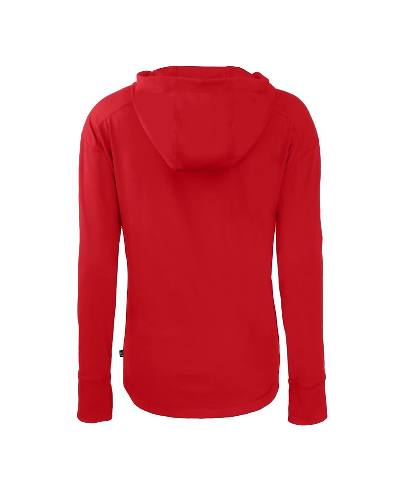 Cutter & Buck Women's Red Boston Red Sox Daybreak Eco Full-Zip Hoodie
