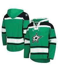 '47 Brand Men's Kelly Green Dallas Stars Superior Lacer Hoodie