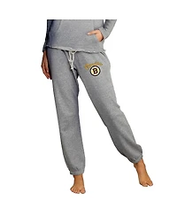 Concepts Sport Women's Gray Boston Bruins Mainstream Knit Jogger Pants