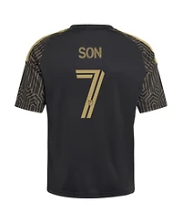 Adidas Big Boys and Girls Son Heung-Min Black Lafc 2026 Primary Kit Replica Jersey