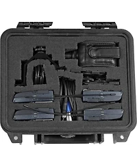 Pelican 1200 Watertight Mini-s Hard Case with Foam Insert
