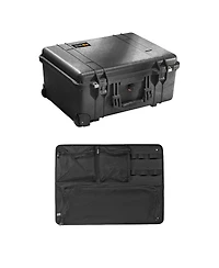 Pelican 1560SC Studio Case with Dividers and PC1569 Lid Organizer
