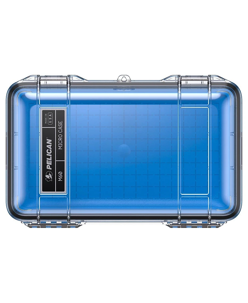 Pelican M60 Waterproof Hard Micro Case, Large, Clear