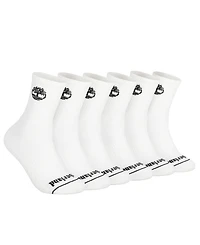 Timberland Men's 6-Pack Millboro High Quarter Sock