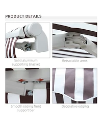 Outsunny Openable Outside Sun Shade for Window/Door to uce Heat in Your Home