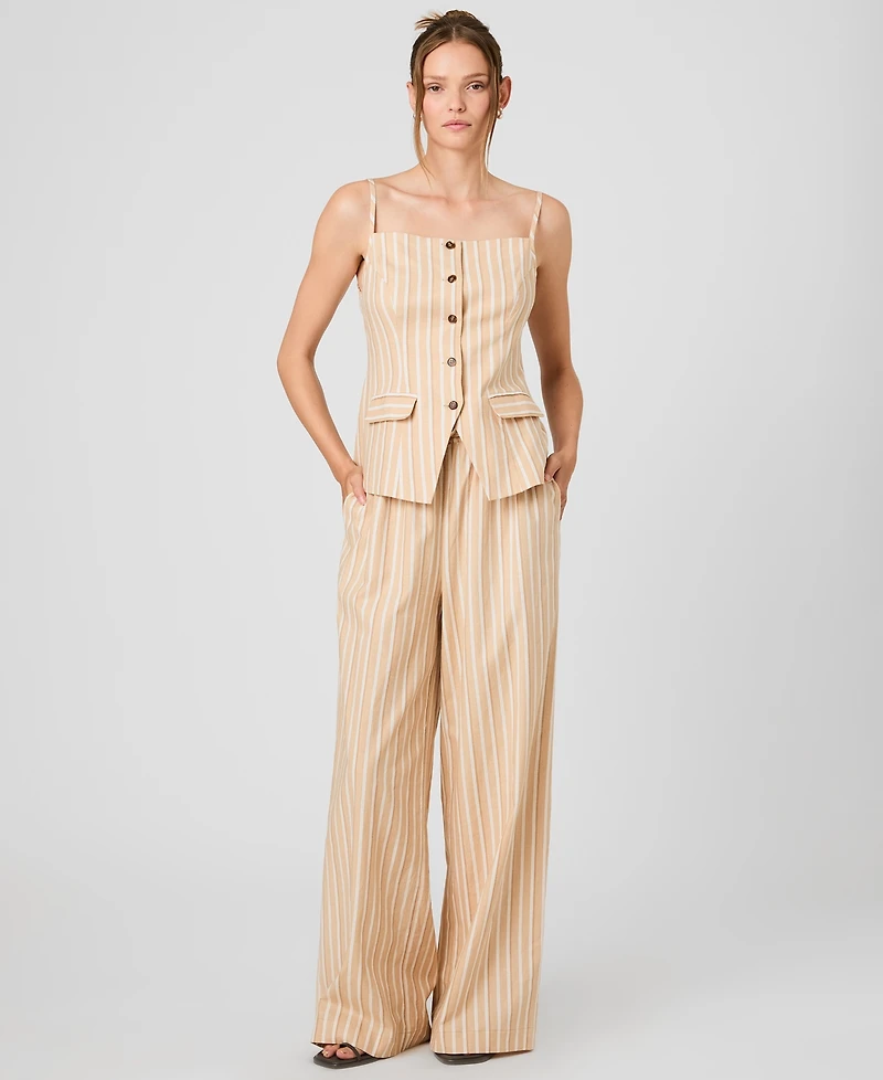 French Connection Women's Striped Drawstring Pants