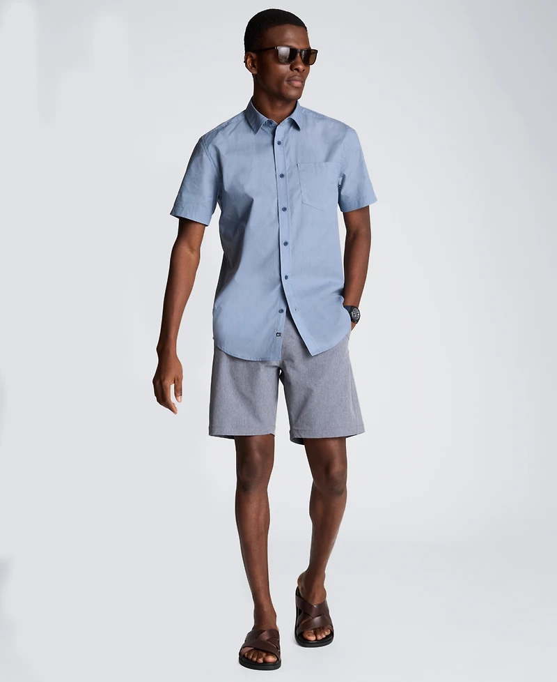 Kenneth Cole Men's Short-Sleeve Classic-Fit Shirt