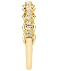 Macy's Diamond Band Ring (1/4 ct. t.w.) in 10k Yellow Gold