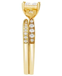 Macy's Diamond Bridal Set (5/8 ct. t.w.) in 10k Yellow Gold