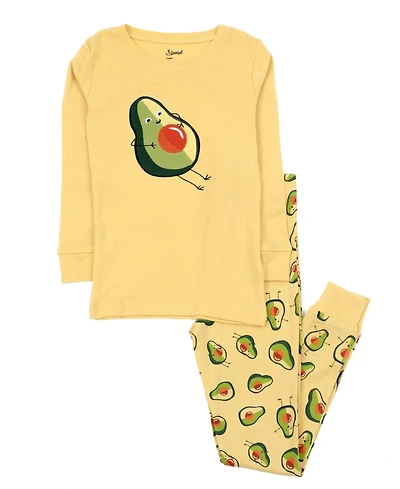 Leveret Baby Girls Two-Piece Cotton Long Sleeve Shirt and Pants Pajama Set - Sweet Playful Prints