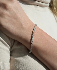 Wrapped in Love Diamond Bracelet (2 ct. t.w.) in Sterling Silver