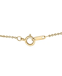 Wrapped Diamond (1/10 ct. t.w.) 3-Clover Bracelet in 10k Yellow Gold