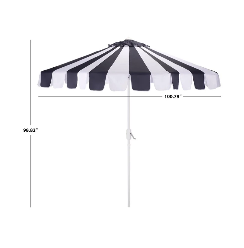 Augusta Home Mezze 9 Ft Crank Umbrella