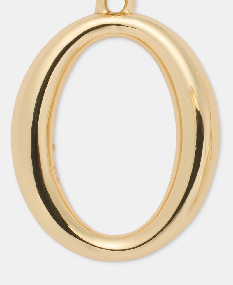 Lauren Ralph Open Oval Drop Earrings