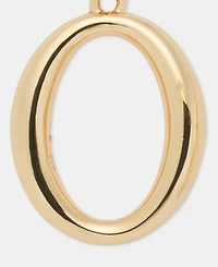 Lauren Ralph Open Oval Drop Earrings