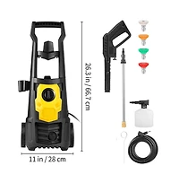 Sugift 2000 Psi Electric Pressure Washer 1.65 Gpm Portable Power Washer
