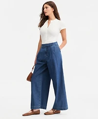 On 34th Women's Denim Hr Wide Leg Trouser Jeans, Macy's Exclusive
