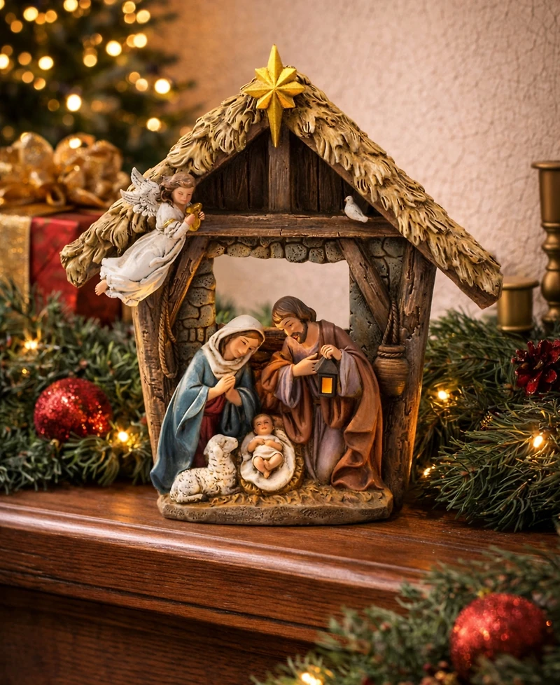 Napco Nativity in House