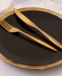 Godinger Milano Matte 20 Piece Flatware Set, Service for 4