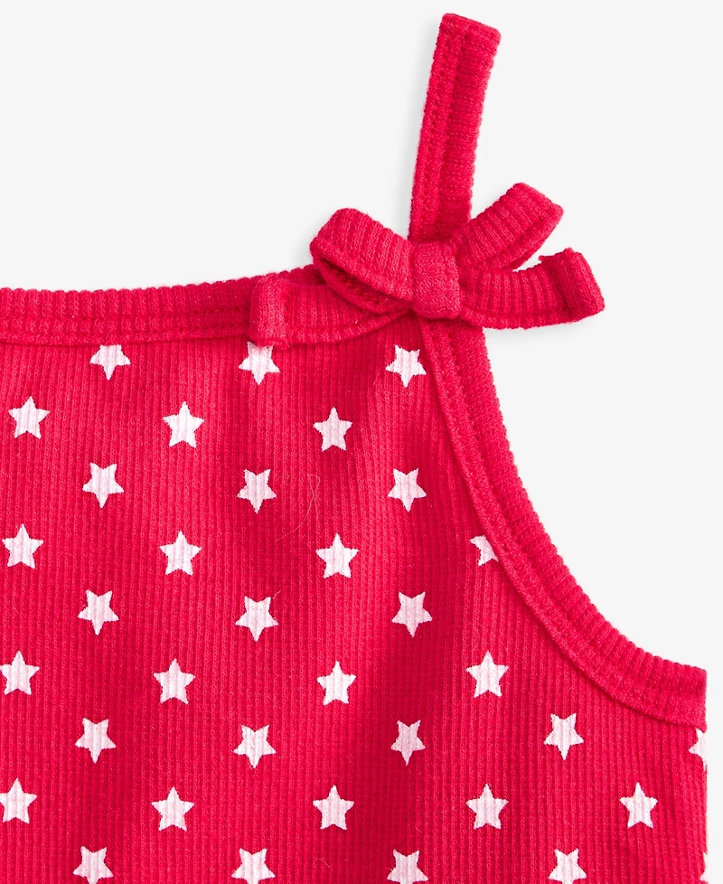 Epic Threads Toddler Girls' 12M-5T Star-Print Ribbed Tank Top, Macy's Exclusive