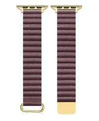 Posh Tech Dakota Faux Leather Band for Apple Watch