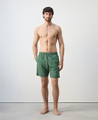 Mango Men's Basic Drawstring Swimsuit