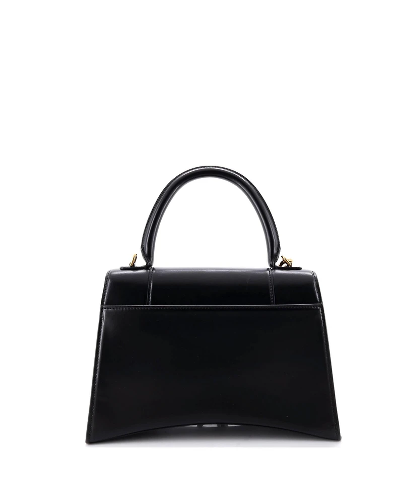 Pre-Owned Balenciaga Medium Hourglass Top Handle Bag Leather