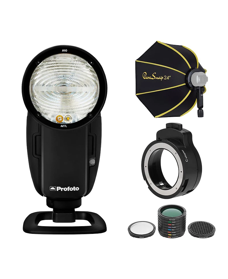 Profoto A10 On and Off Camera Flash for Sony Camera with Accessories Bundle