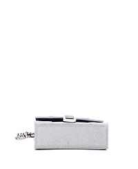Pre-Owned Balenciaga Mini Hourglass Top Handle Bag Glitter Leather