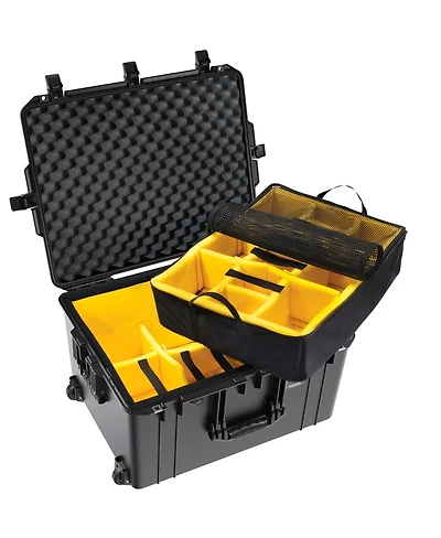 Pelican 1637AirWD Wheeled Hard Case with Padded Divider Insert
